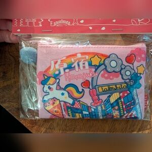 Adorable, vibrant makeup purse / coin purse / zipper pouch